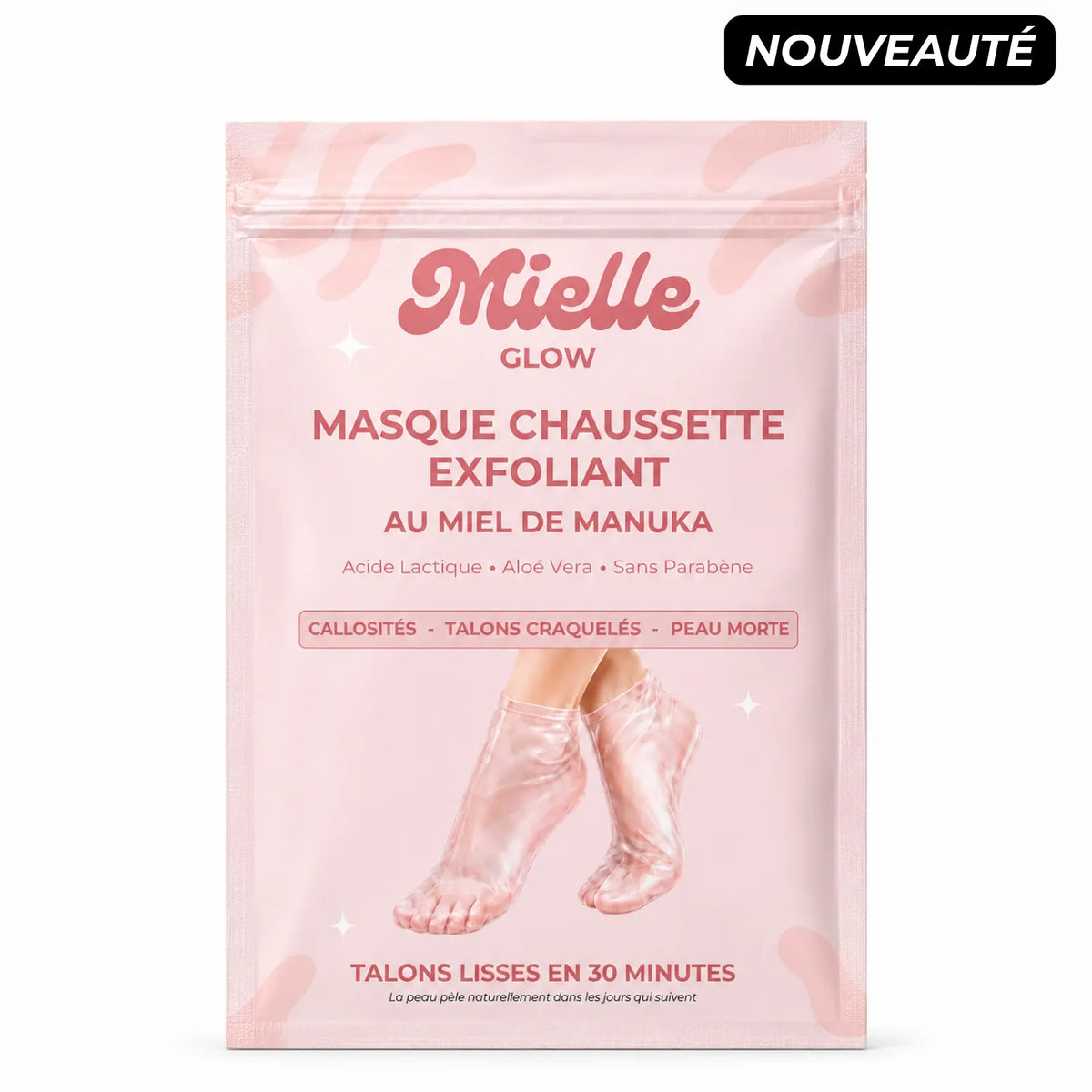 🩰 Peeling Masque chaussette exfoliant